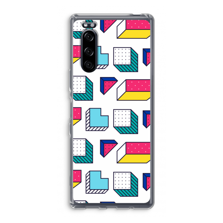 8-bit N°7: Sony Xperia 5 Transparant Hoesje
