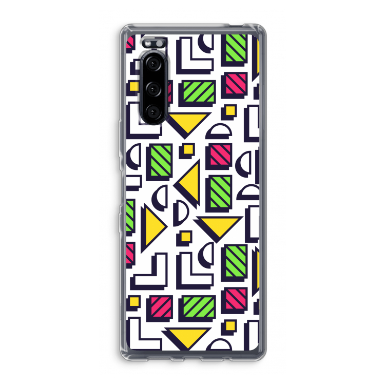 8-bit N°4: Sony Xperia 5 Transparant Hoesje