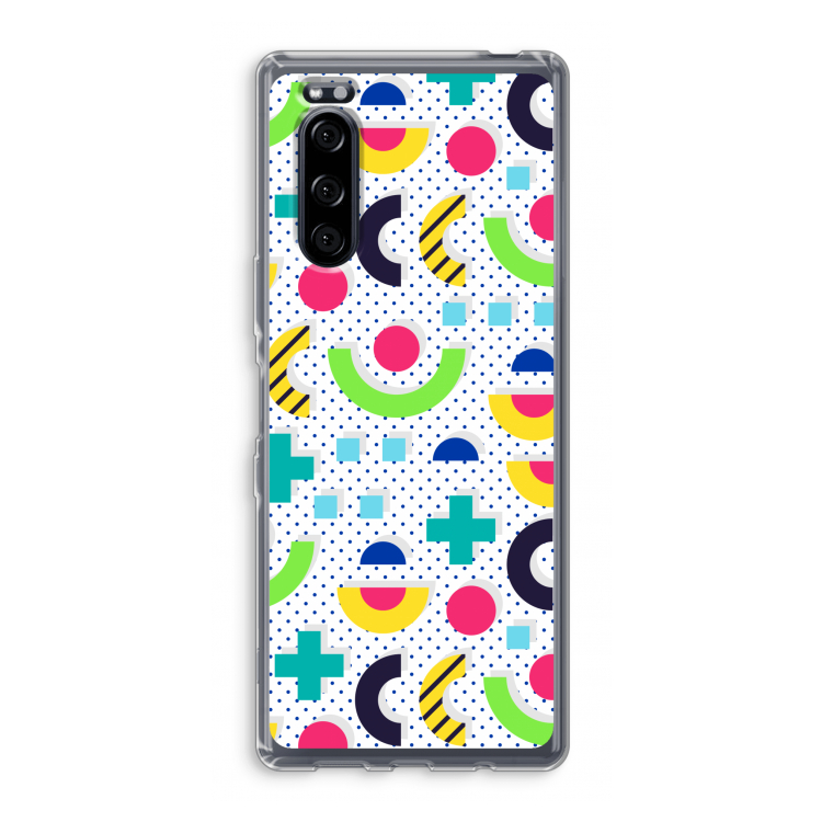 8-bit N°1: Sony Xperia 5 Transparant Hoesje
