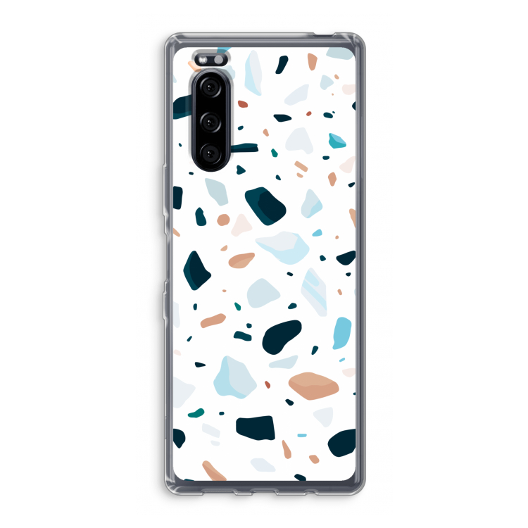 Terrazzo N°13: Sony Xperia 5 Transparant Hoesje