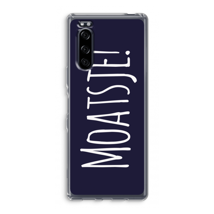 Moatsje!: Sony Xperia 5 Transparant Hoesje