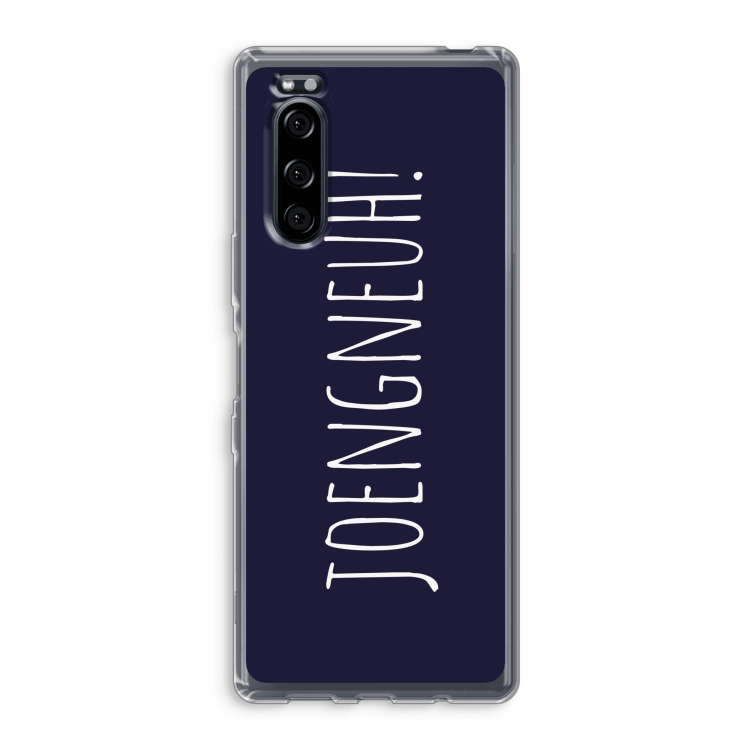 Joengneuh!: Sony Xperia 5 Transparant Hoesje