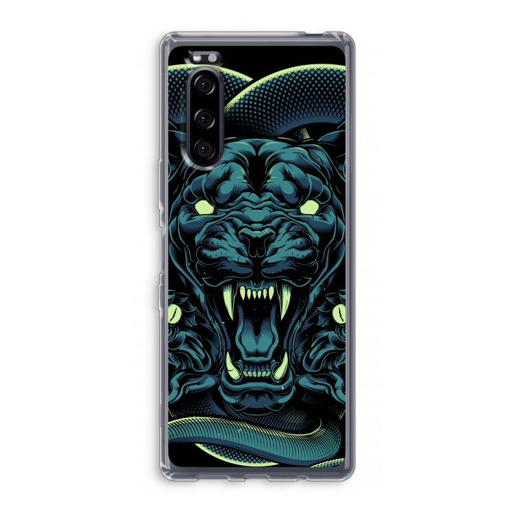 Cougar and Vipers: Sony Xperia 5 Transparant Hoesje