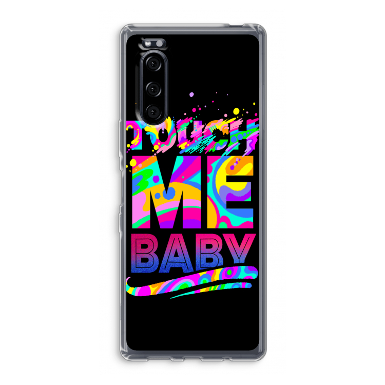 Touch Me: Sony Xperia 5 Transparant Hoesje
