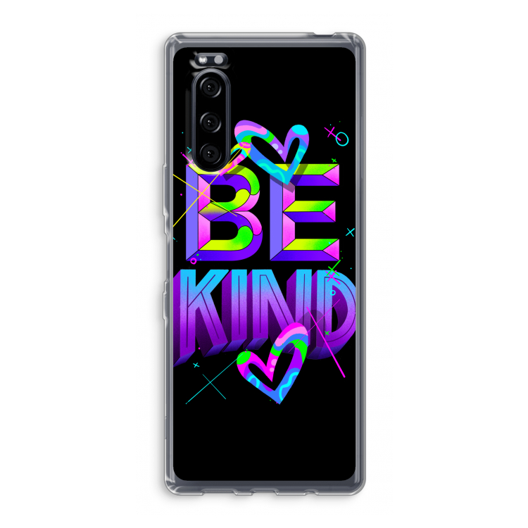 Be Kind: Sony Xperia 5 Transparant Hoesje