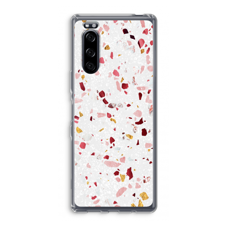 Terrazzo N°9: Sony Xperia 5 Transparant Hoesje