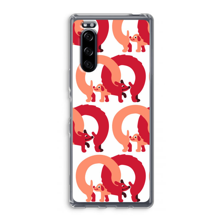 Dogs: Sony Xperia 5 Transparant Hoesje