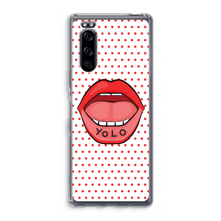 Yolo Denise: Sony Xperia 5 Transparant Hoesje