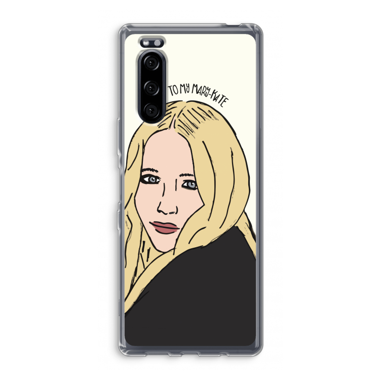 Mary Kate: Sony Xperia 5 Transparant Hoesje
