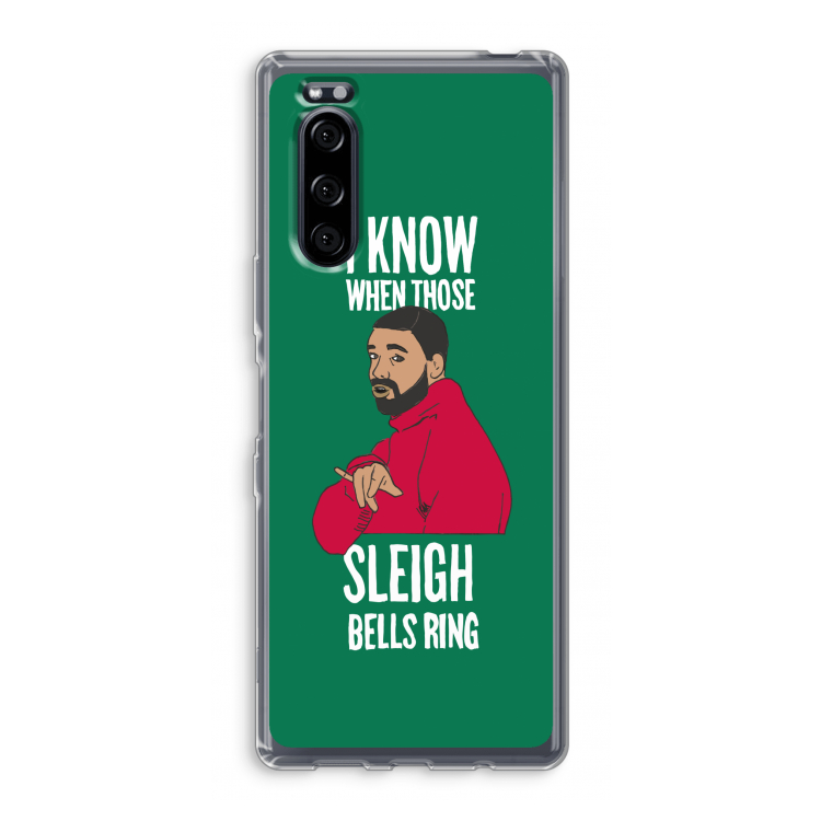 Sleigh Bells Ring: Sony Xperia 5 Transparant Hoesje