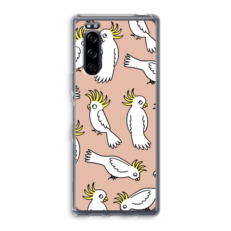 Papegaai: Sony Xperia 5 Transparant Hoesje