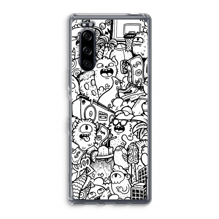 Vexx City #2: Sony Xperia 5 Transparant Hoesje