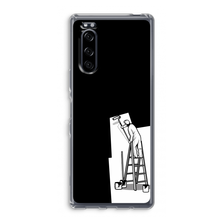 Musketon Painter: Sony Xperia 5 Transparant Hoesje