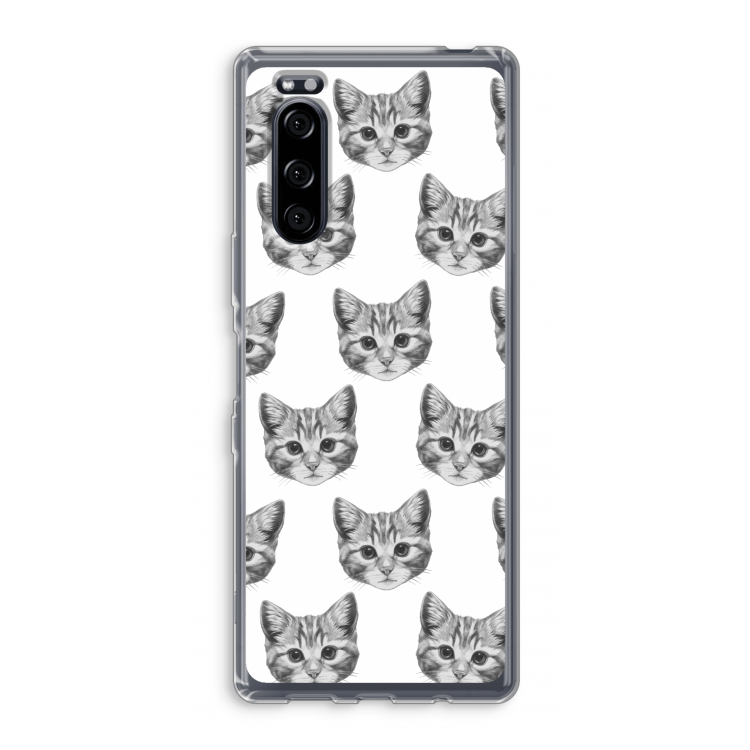 Kitten: Sony Xperia 5 Transparant Hoesje