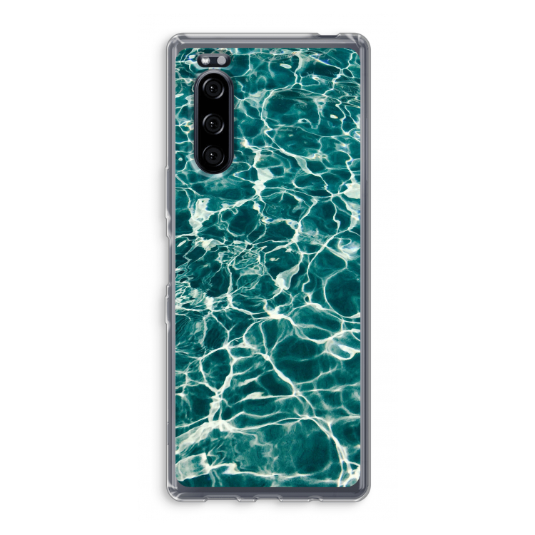 Weerkaatsing water: Sony Xperia 5 Transparant Hoesje