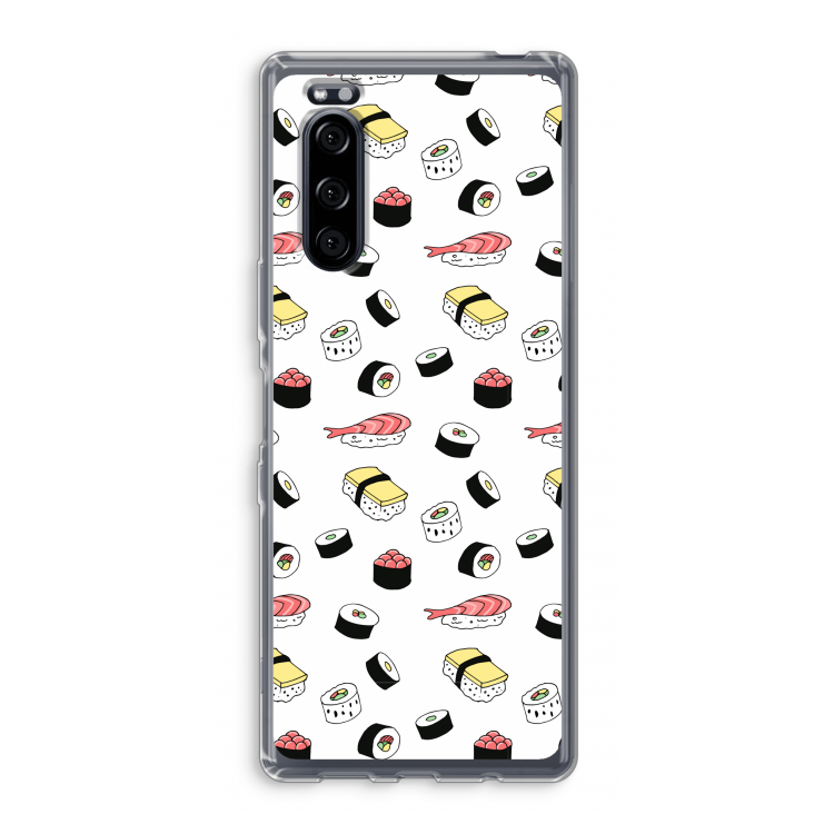 Sushi time: Sony Xperia 5 Transparant Hoesje
