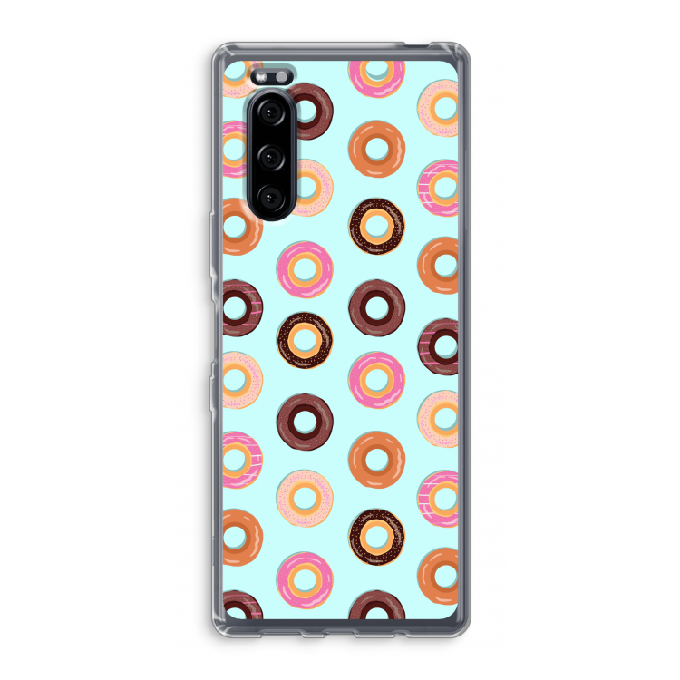 Donuts: Sony Xperia 5 Transparant Hoesje