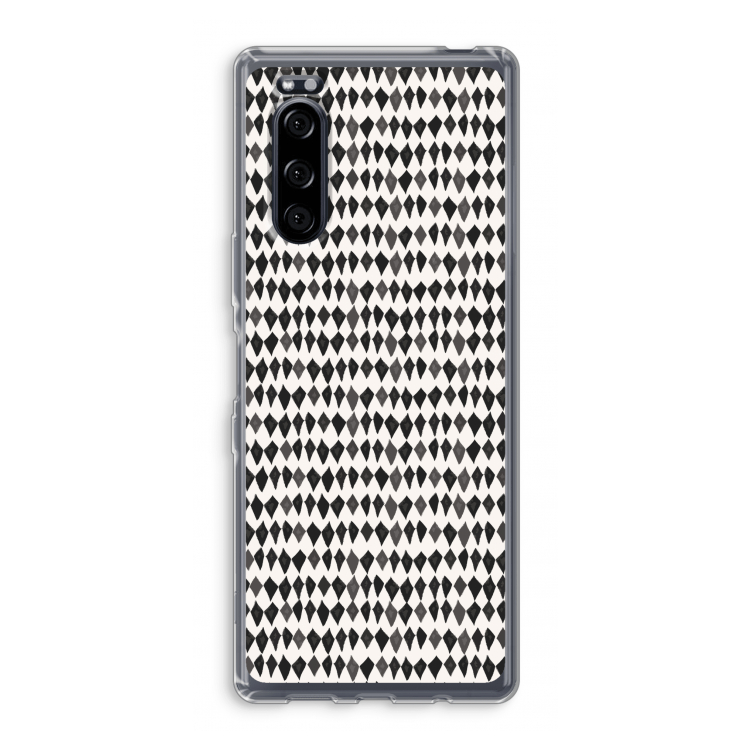 Crazy shapes: Sony Xperia 5 Transparant Hoesje