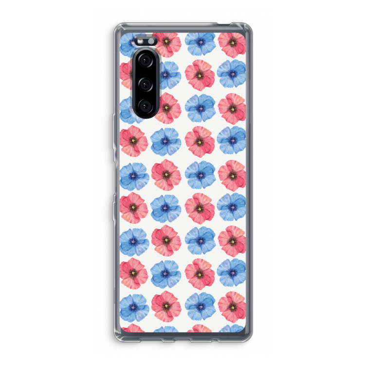 Klaproosjes: Sony Xperia 5 Transparant Hoesje