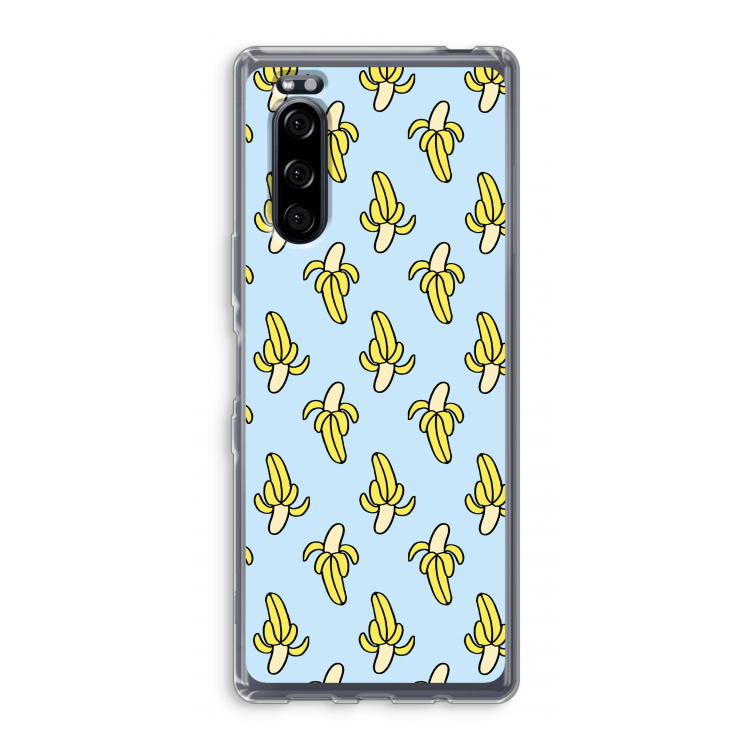 Bananas: Sony Xperia 5 Transparant Hoesje