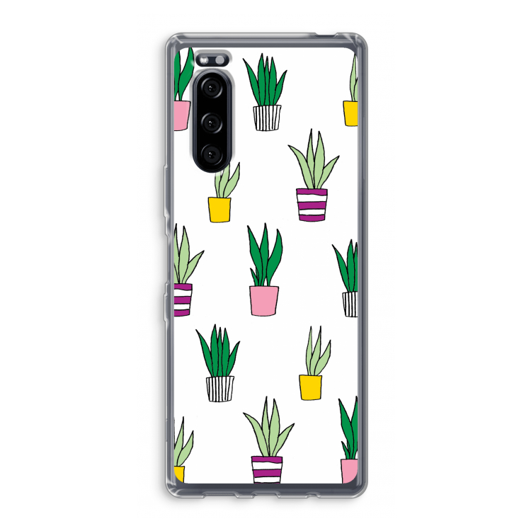 Sanseveria: Sony Xperia 5 Transparant Hoesje