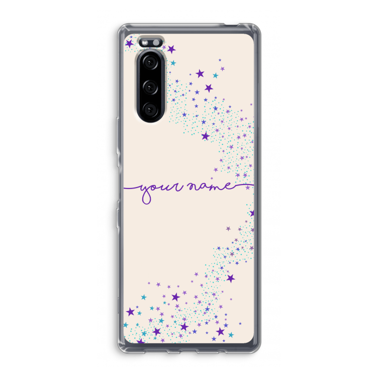 Sterren: Sony Xperia 5 Transparant Hoesje