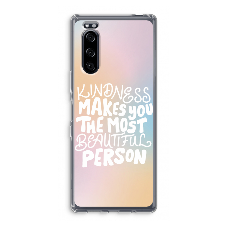The prettiest: Sony Xperia 5 Transparant Hoesje