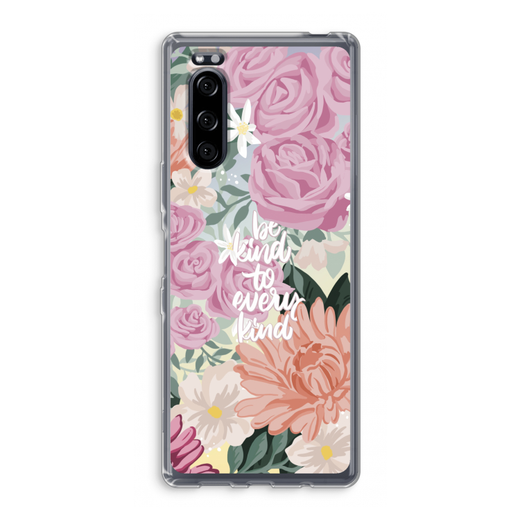 Kindness matters: Sony Xperia 5 Transparant Hoesje