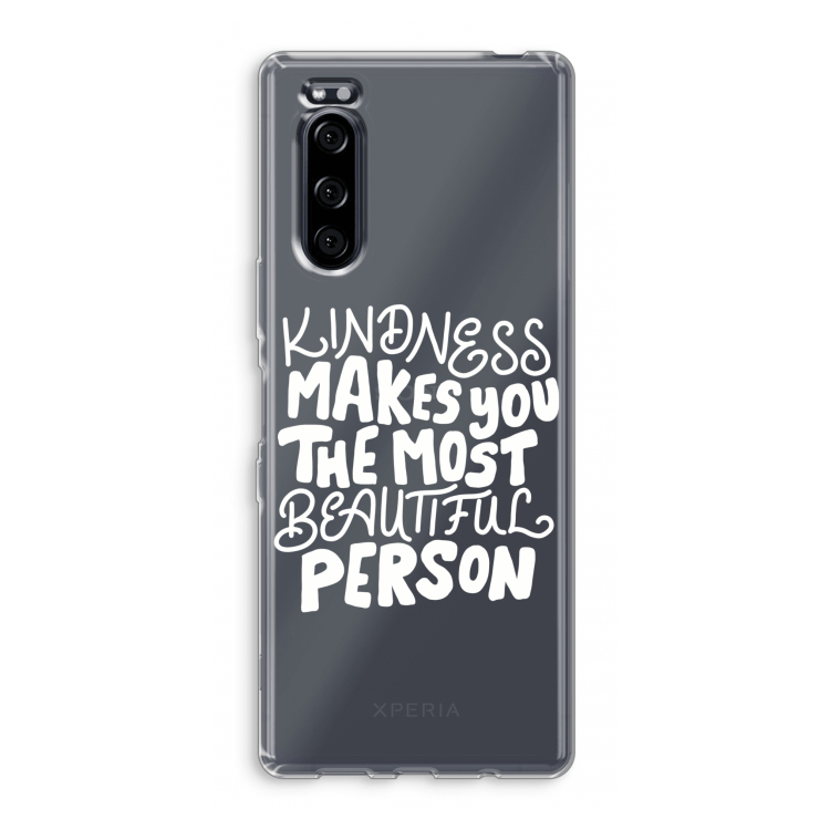The prettiest: Sony Xperia 5 Transparant Hoesje