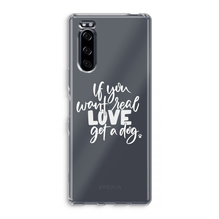 Partner in crime: Sony Xperia 5 Transparant Hoesje