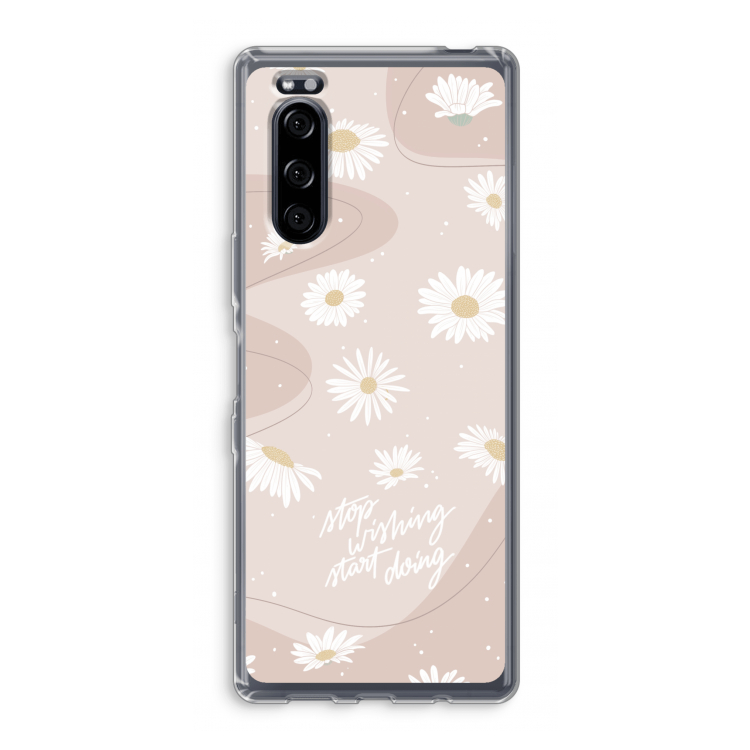 Daydreaming becomes reality: Sony Xperia 5 Transparant Hoesje