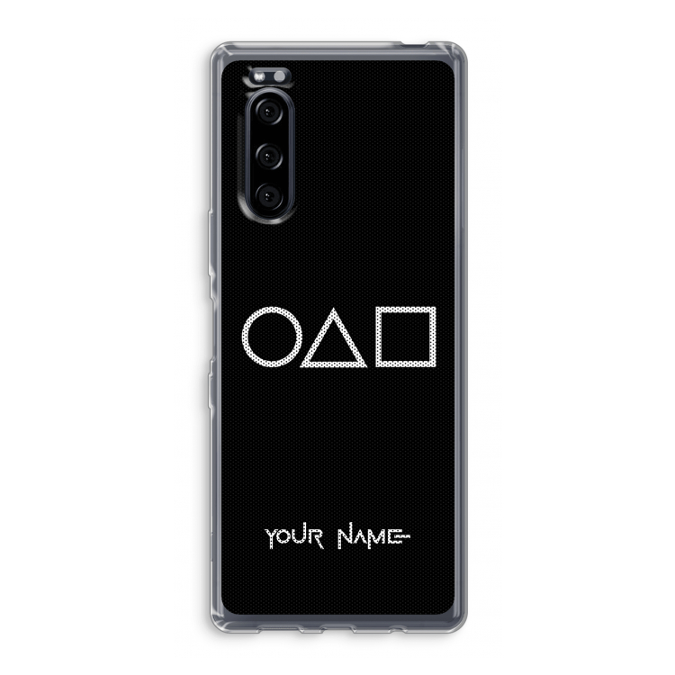 Squid Game: Sony Xperia 5 Transparant Hoesje