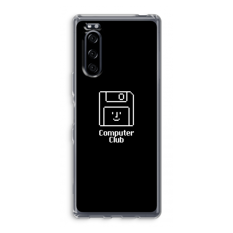 Hello: Sony Xperia 5 Transparant Hoesje