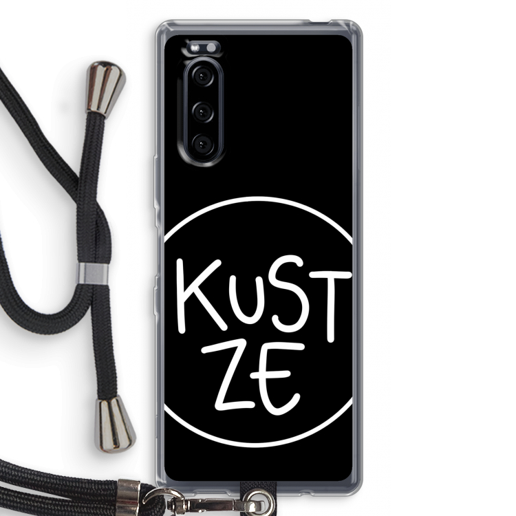 KUST ZE: Sony Xperia 5 Transparant Hoesje met koord