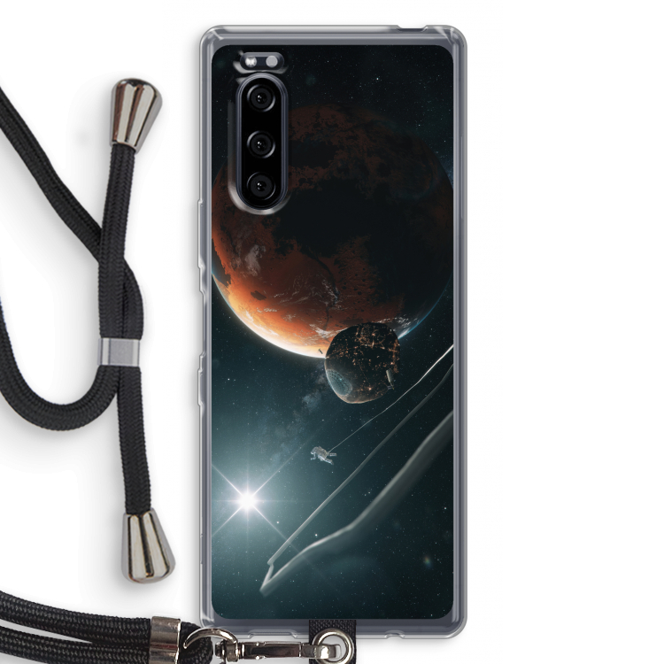Mars Renaissance: Sony Xperia 5 Transparant Hoesje met koord