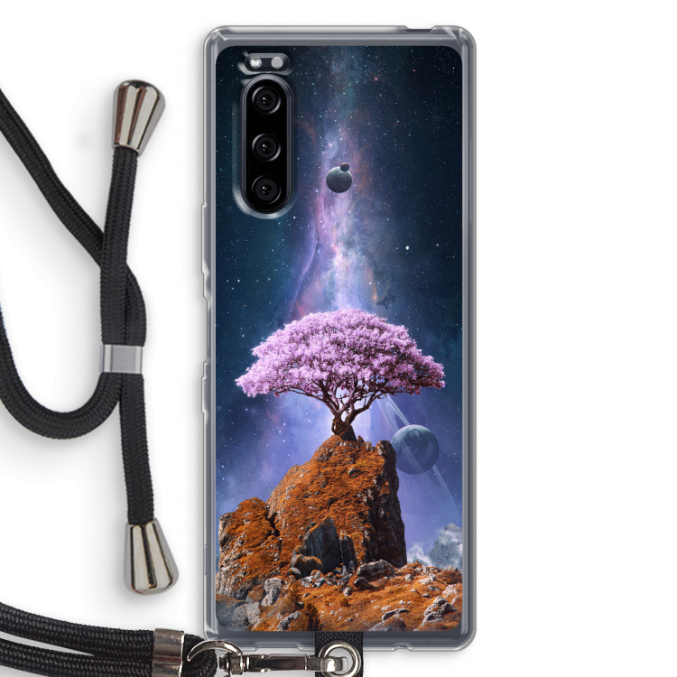 Ambition: Sony Xperia 5 Transparant Hoesje met koord