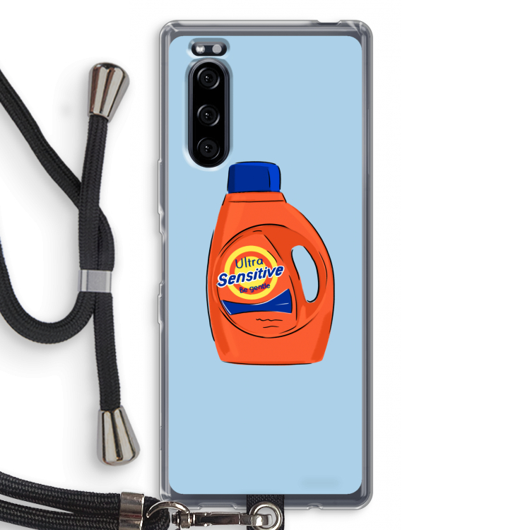 Ultra Sensitive: Sony Xperia 5 Transparant Hoesje met koord