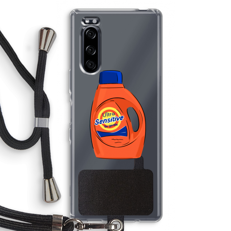 Ultra Sensitive: Sony Xperia 5 Transparant Hoesje met koord