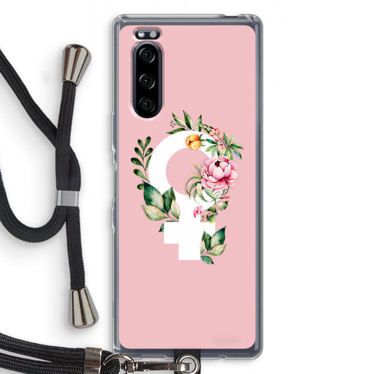 Venus: Sony Xperia 5 Transparant Hoesje met koord