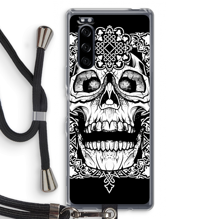 Seek & Destroy: Sony Xperia 5 Transparant Hoesje met koord