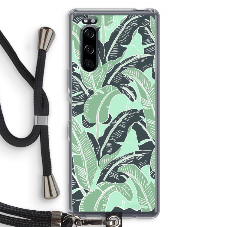 This Sh*t Is Bananas: Sony Xperia 5 Transparant Hoesje met koord