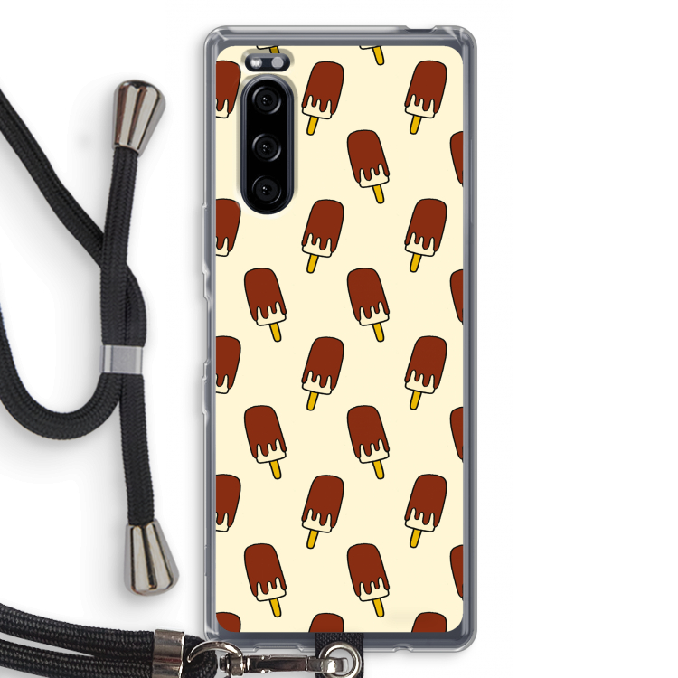 Yummy: Sony Xperia 5 Transparant Hoesje met koord