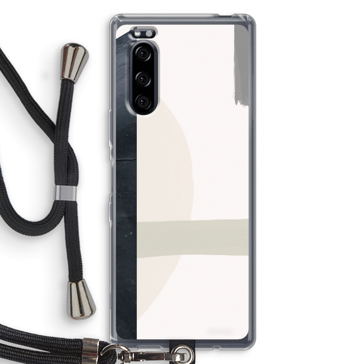 Baca: Sony Xperia 5 Transparant Hoesje met koord