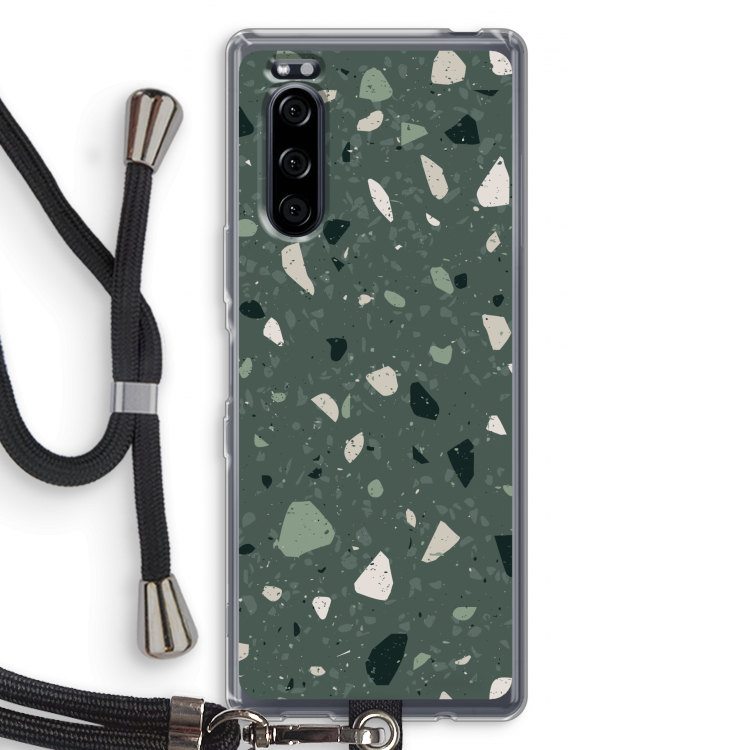 Terrazzo N°19: Sony Xperia 5 Transparant Hoesje met koord