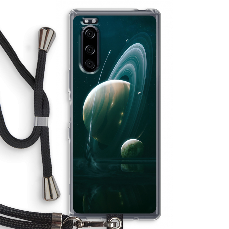 Mercurius: Sony Xperia 5 Transparant Hoesje met koord