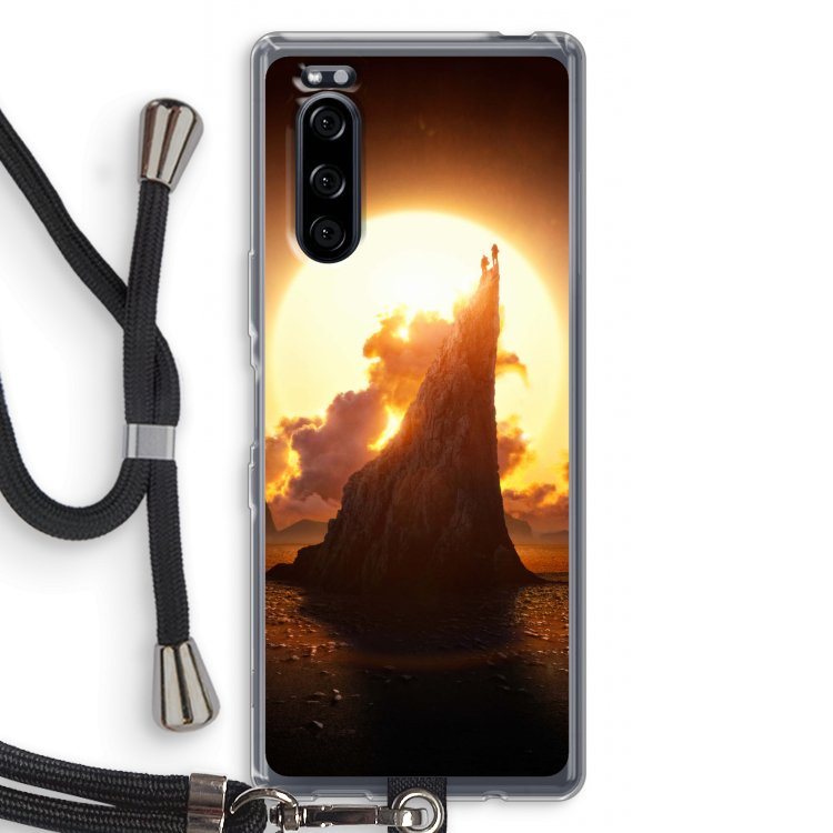 Children of the Sun: Sony Xperia 5 Transparant Hoesje met koord