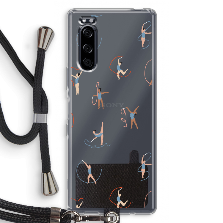 Dancing #3: Sony Xperia 5 Transparant Hoesje met koord
