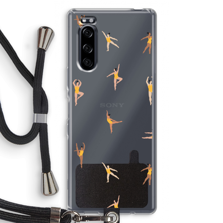 Dans #2: Sony Xperia 5 Transparant Hoesje met koord