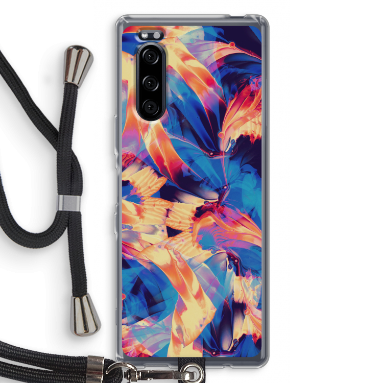 Tuesday Night: Sony Xperia 5 Transparant Hoesje met koord