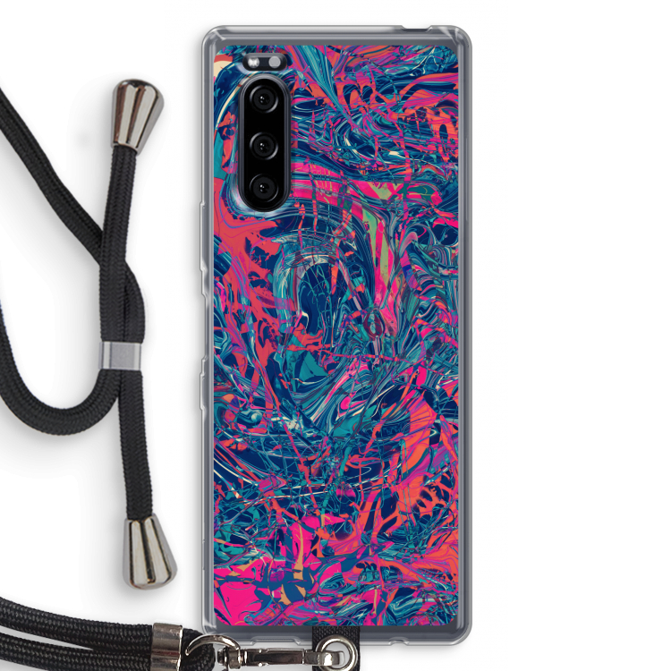 Sleeping Dreams: Sony Xperia 5 Transparant Hoesje met koord